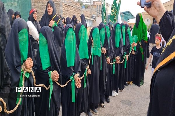 دسته عزاداری هیات بانوان استان قم