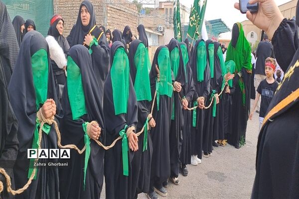 دسته عزاداری هیات بانوان استان قم