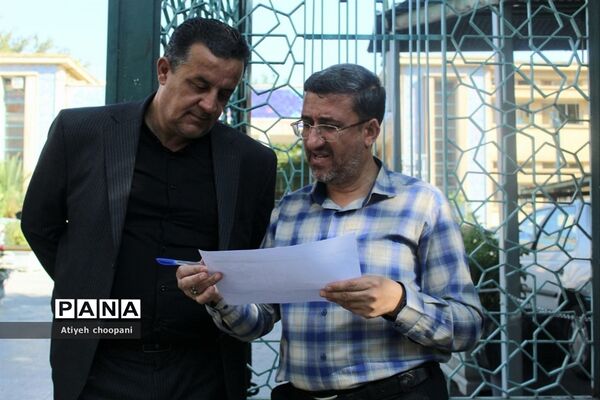 آیین بدرقه دانش‌آموزان پسر منتخب شهر تهران به مرحله نهایی مسابقات قرآن، عترت و نماز
