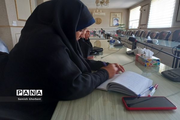 اولین جلسه تکمیلی کارگاه تولید محتوا دختران ناحیه ۵