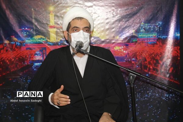 مراسم عزاداری شهادت حضرت رقیه (س) در اداره کل آموزش و پرورش استان بوشهر