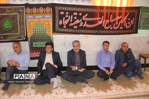 مراسم عزاداری شهادت حضرت رقیه (س) در اداره کل آموزش و پرورش استان بوشهر