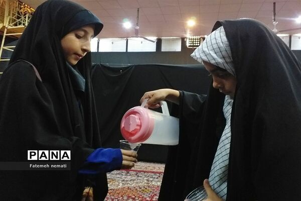 مراسم عزاداری شهادت حضرت‌رقیه (س) در پایگاه بسیج  ام‌ابیها ملارد