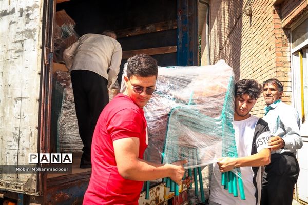 اعزام بزگترین کاروان تجهیزات آموزشی کشور