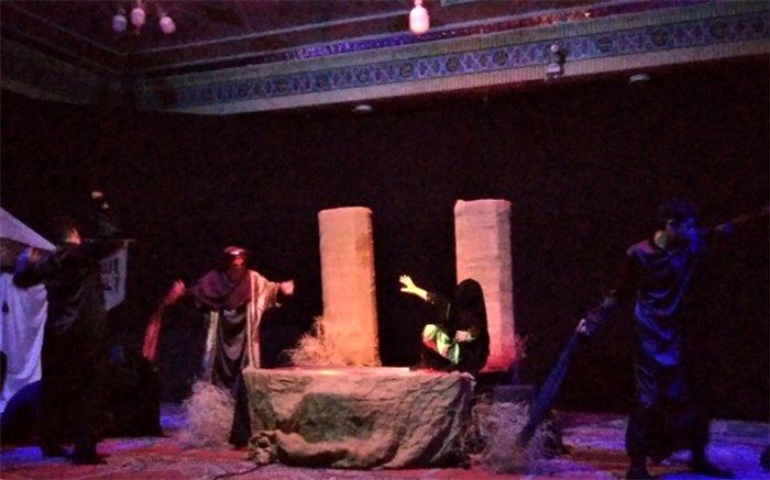 مراسم عزاداری شهادت حضرت رقیه در شهرستان ورامین /فیلم