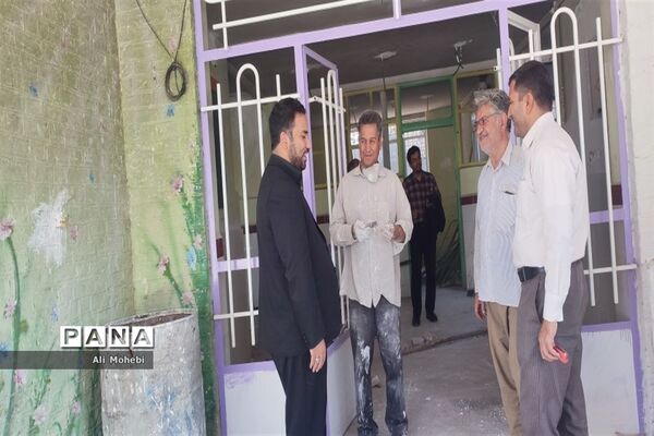 بازدید از پروژه مهر مدارس کاشمر