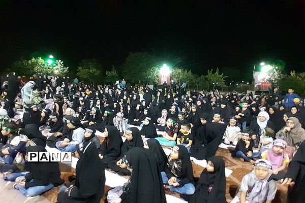 اجتماع دختران حسینی در ویژه برنامه شهادت حضرت رقیه (ع)