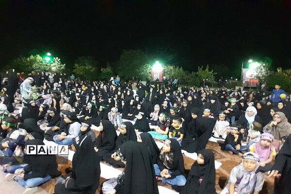 اجتماع دختران حسینی در ویژه برنامه شهادت حضرت رقیه (ع)