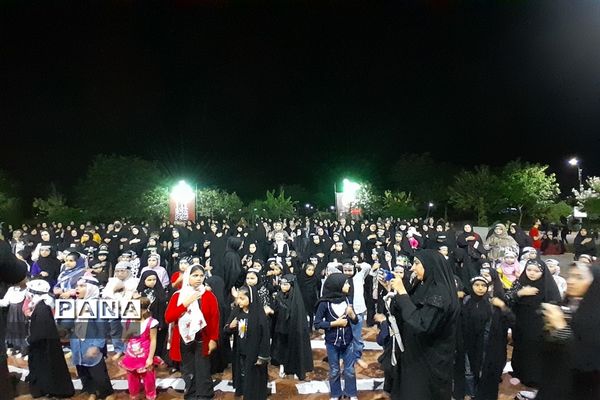 اجتماع دختران حسینی در ویژه برنامه شهادت حضرت رقیه (ع)