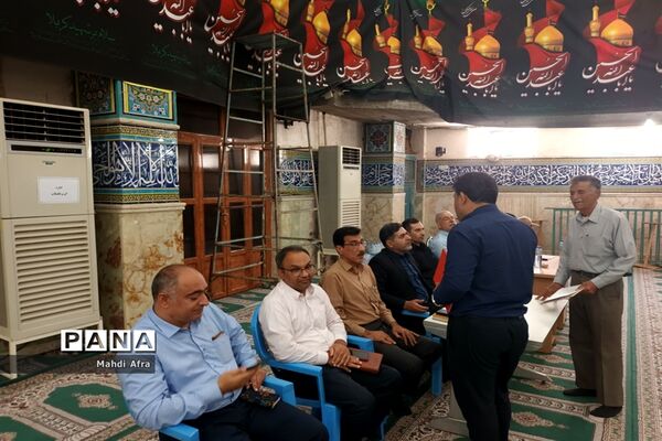 برپایی میز خدمت در مصلی نماز جمعه بهبهان به مناسبت هفته دولت