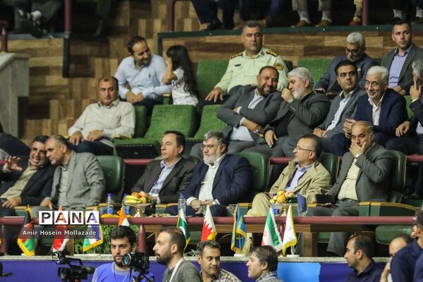 دیدار تیم‌های ایران و عراق در لیگ والیبال مردان آسیا