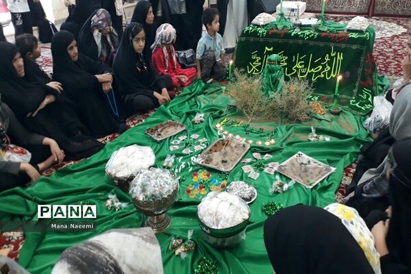 مراسم عزاداری شهادت رقیه (س) در کاشمر