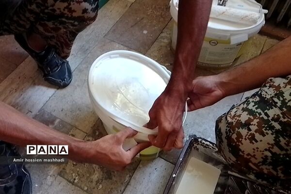 اجرای طرح شهید عجمیان و رنگ آمیزی مدارس کم‌برخوردار در رودهن