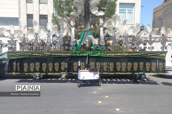 مراسم تعزیه خوانی به‌مناسبت شهادت حضرت رقیه (س)
