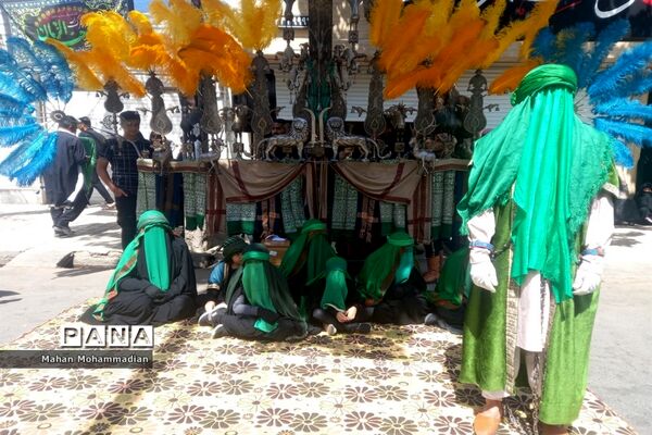 مراسم تعزیه خوانی به‌مناسبت شهادت حضرت رقیه (س)
