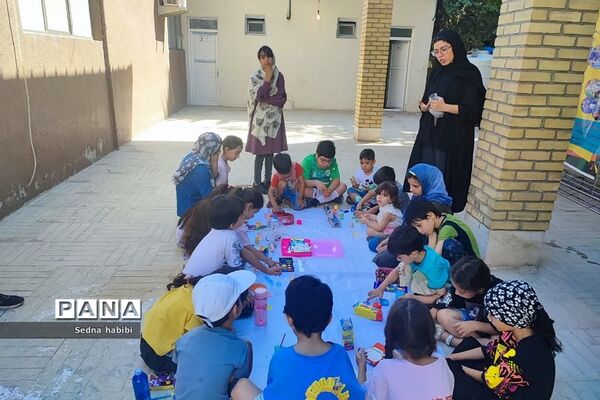 برگزاری کلاس‌های خلاقیت در کانون فرهنگی و تربیتی شهید حاج قاسم سلیمانی رودهن