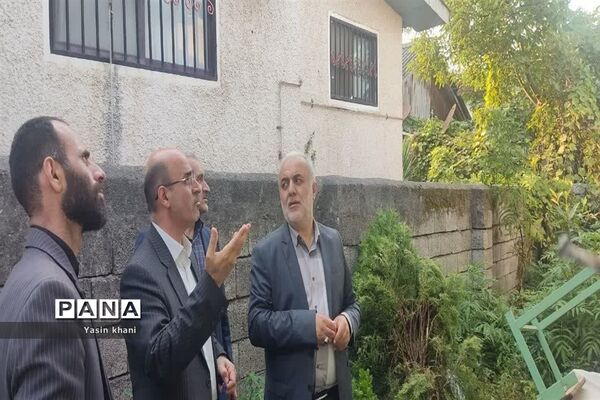 بازدید مدیرکل آموزش و پرورش مازندران  از اماکن آموزشی شهرستان عباس‌آباد