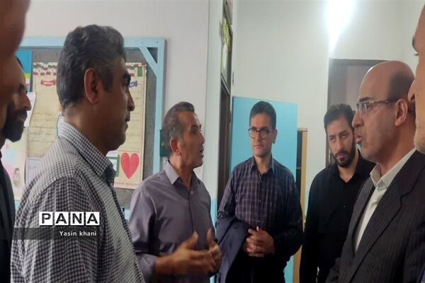 بازدید مدیرکل آموزش و پرورش مازندران  از اماکن آموزشی شهرستان عباس‌آباد