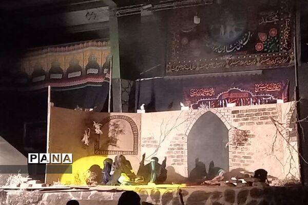 تعزیه خوانی شهادت حضرت رقیه (س) در روستای مبارکه شهرستان بافق