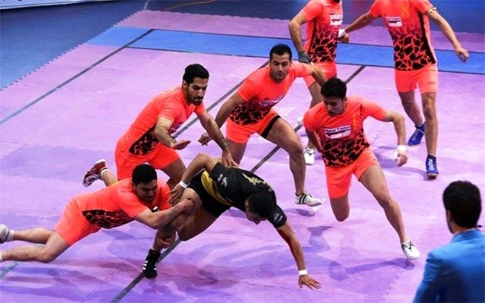 مسابقات کبدی دستجات آزاد کشور برگزار شد