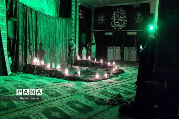 تعزیه شهادت حضرت رقیه (س) در مسجد ولایت بوشهر