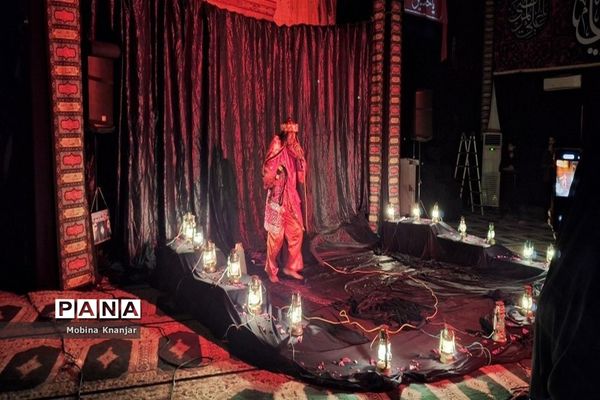 تعزیه شهادت حضرت رقیه (س) در مسجد ولایت بوشهر