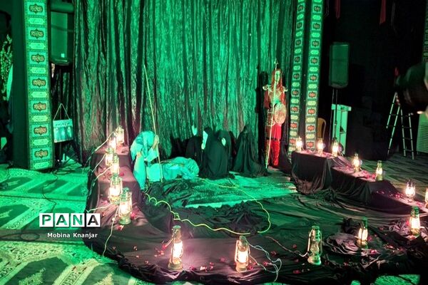 تعزیه شهادت حضرت رقیه (س) در مسجد ولایت بوشهر