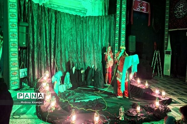 تعزیه شهادت حضرت رقیه (س) در مسجد ولایت بوشهر
