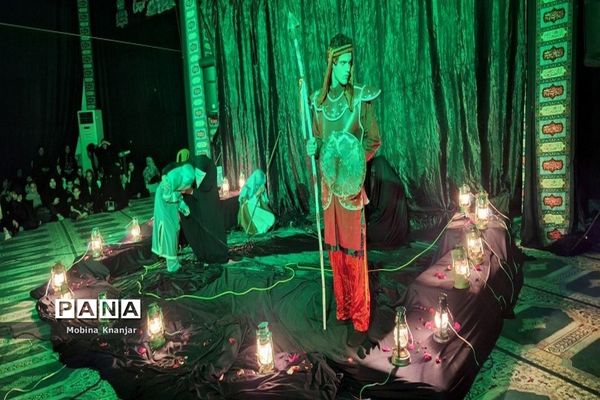 تعزیه شهادت حضرت رقیه (س) در مسجد ولایت بوشهر