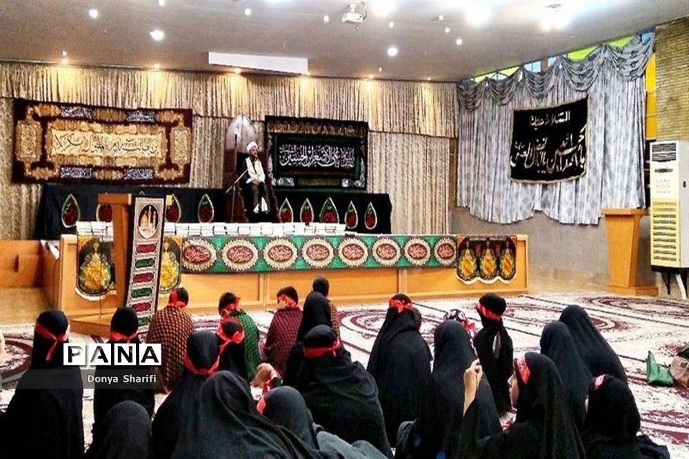 عزاداری حضرت رقیه (س) در مصلای نماز جمعه بوشهر