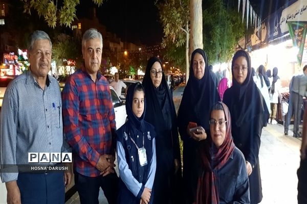 بازید معاون استاندار و  فرماندار شهر  مشهد از نمایشگاه دست آوردهای طهورا