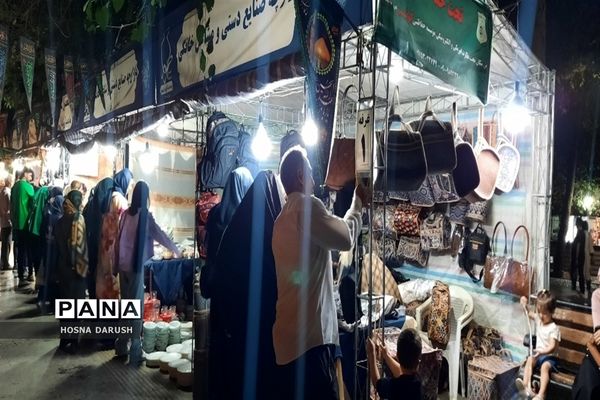 بازید معاون استاندار و  فرماندار شهر  مشهد از نمایشگاه دست آوردهای طهورا