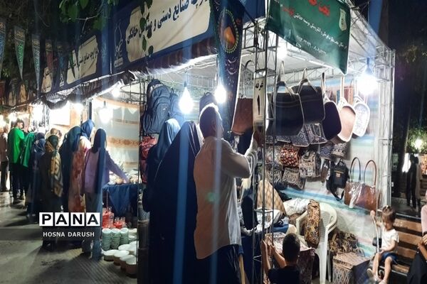 بازید معاون استاندار و  فرماندار شهر  مشهد از نمایشگاه دست آوردهای طهورا