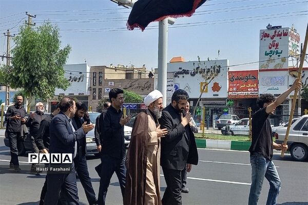 دسته عزاداری شهادت امام حسن مجتبی (ع)  در شهرستان قرچک