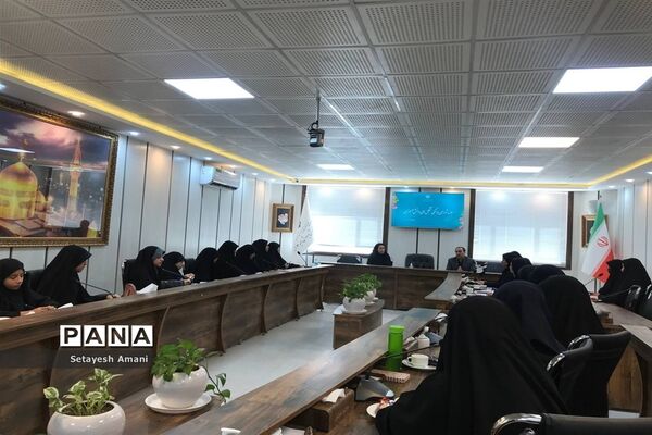 جلسه شورای هماهنگی تشکل‌های دانش‌آموزی ناحیه3