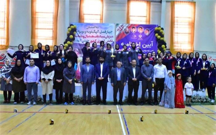 قهرمانی خراسان رضوی در مسابقات طناب‌زنی دانش‌آموزان کشور