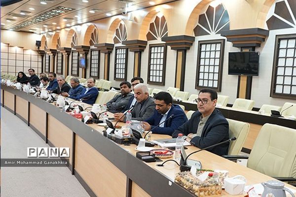 جلسه شورای آموزش و پرورش استان بوشهر
