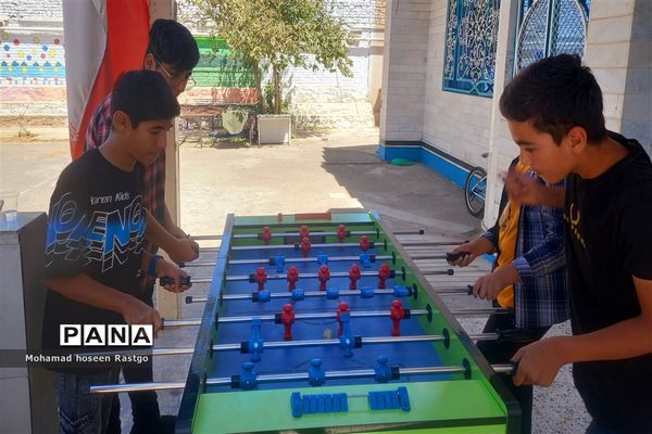 برگزاری کلاس های خبرنگاری و تفریحی پسران، کاشمر