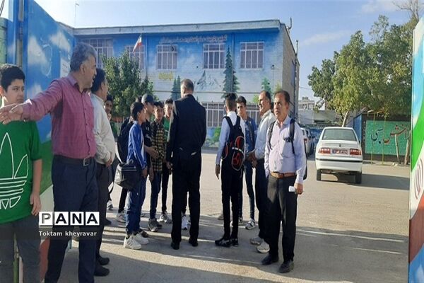 اعزام 60 دانش آموز پسر زیارت اولی شهرستان شیروان