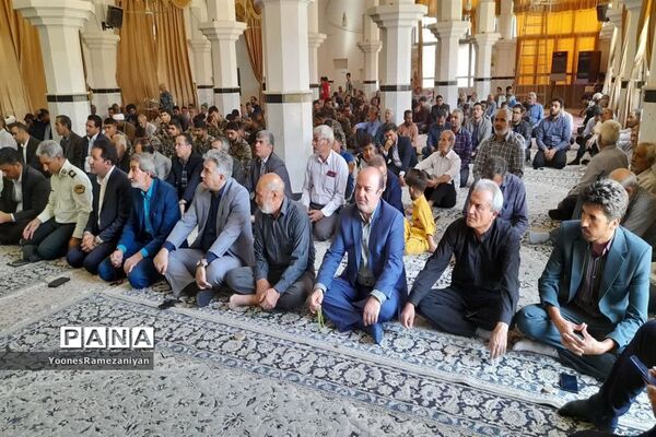 برگزاری  نماز جمعه در خلیل‌آباد