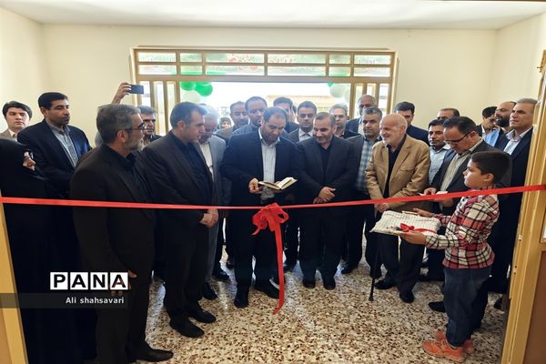 آیین افتتاح مرکز آموزشی، رفاهی فرهنگیان شماره سه کرمانشاه و دبستان ۱۵ کلاسه تلاش