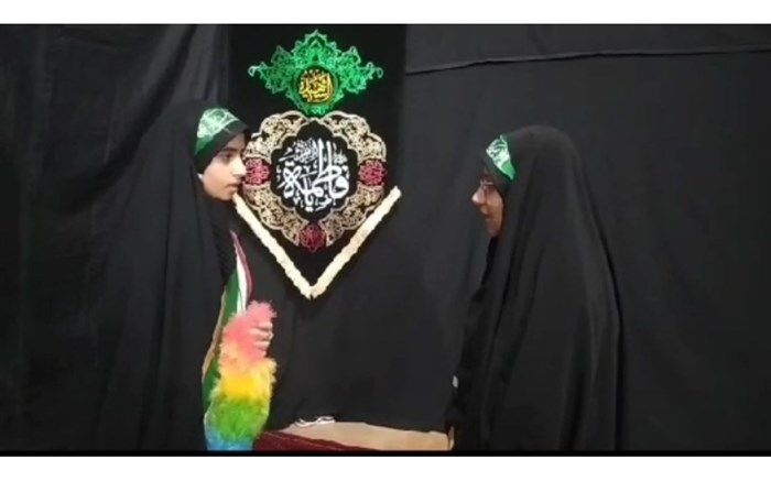 حضور دهه هشتادی‌های قم در مراسم عزاداری شهادت حضرت رقیه(س)/فیلم