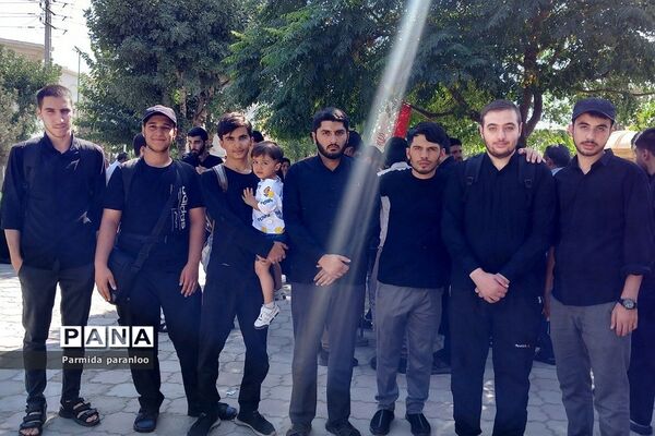 آیین بدرقه خادمان و زائران اربعین حسینی به کربلا در بهارستان 2