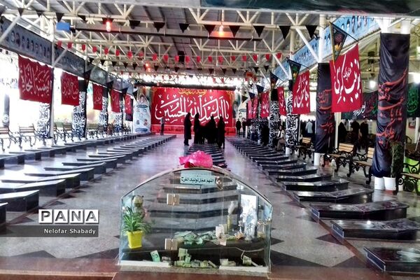 تشییع پیکر مطهر مادر شهید نظارت در شهرستان ملارد