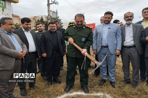 آیین افتتاح و کلنگ زنی پروژه‌های بخش مرکزی شهرستان نور