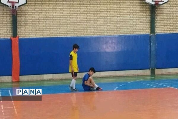 برگزاری بازی دوستانه بین تیم‌های فوتبال دانش‌آموزی ایران و افغانستان در شهرستان پیشوا
