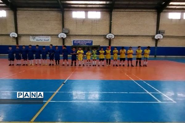 برگزاری بازی دوستانه بین تیم‌های فوتبال دانش‌آموزی ایران و افغانستان در شهرستان پیشوا