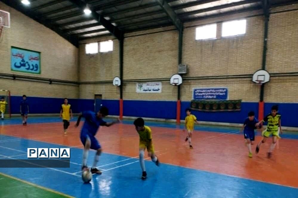 برگزاری بازی دوستانه بین تیم‌های فوتبال دانش‌آموزی ایران و افغانستان در شهرستان پیشوا