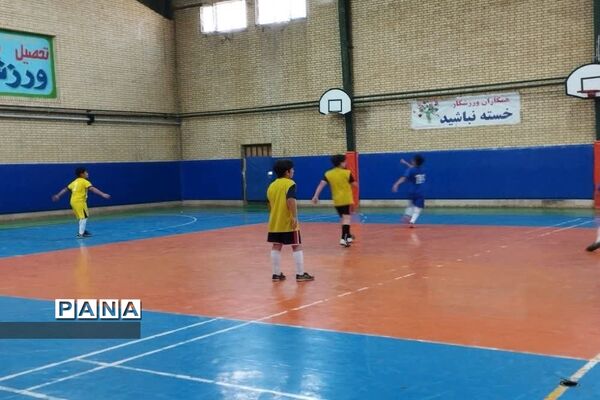 برگزاری بازی دوستانه بین تیم‌های فوتبال دانش‌آموزی ایران و افغانستان در شهرستان پیشوا