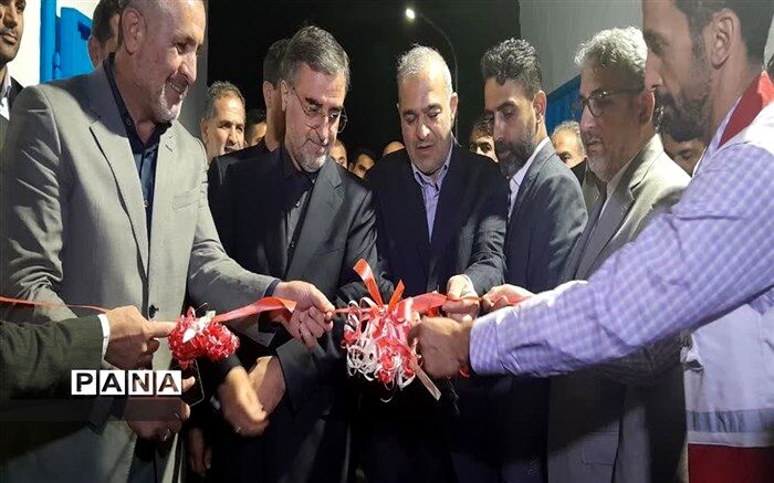 افتتاح پروژه ساماندهی سواحل و استخر رو باز بانوان در محمودآباد/فیلم